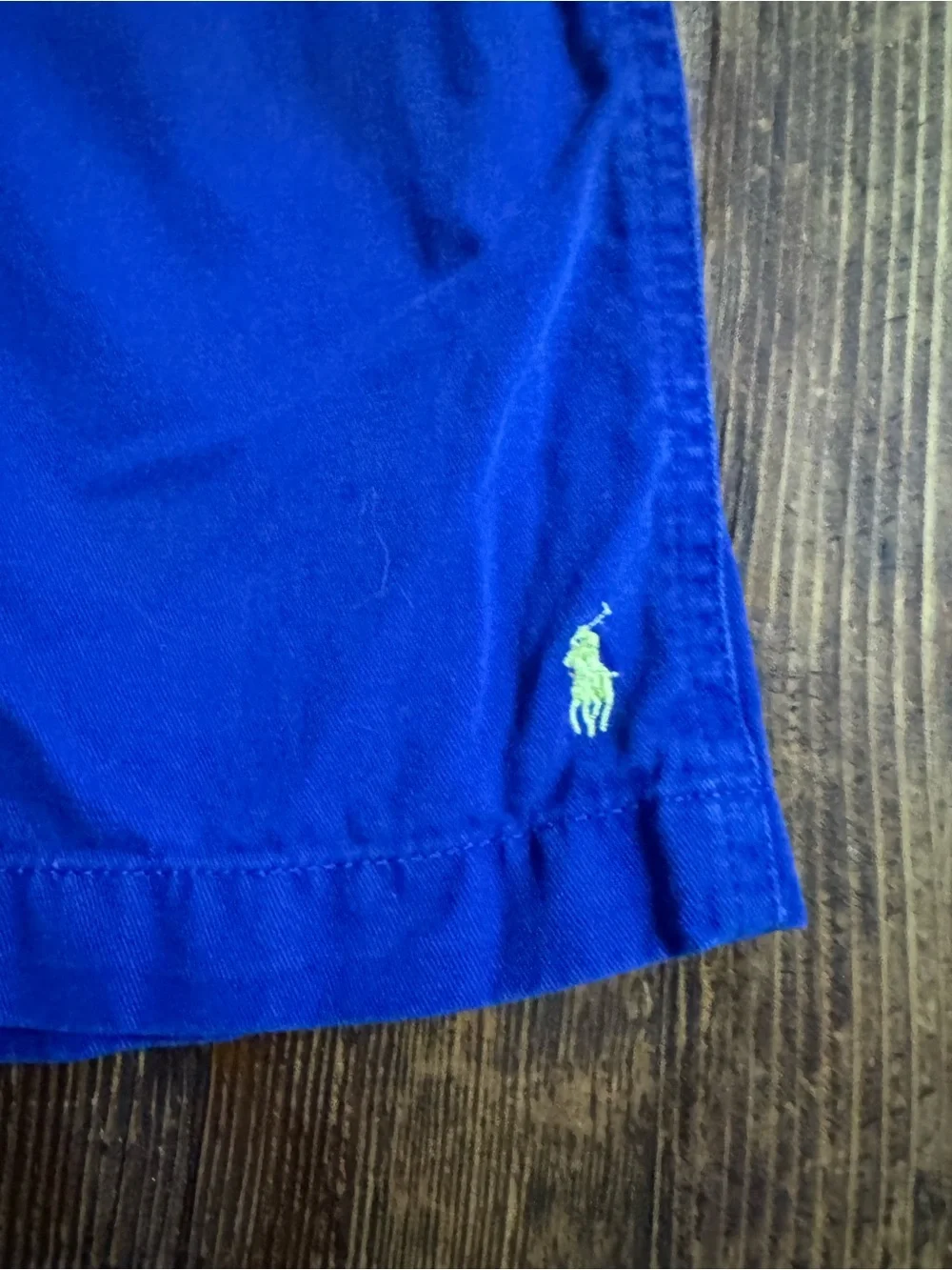 Ralph Lauren Kids Bright Blue Cotton Shorts